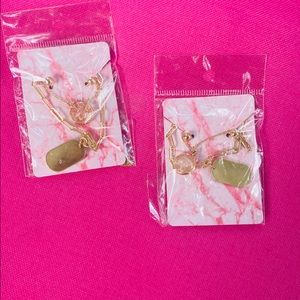 Jewelry sets complete with a necklace and earrings